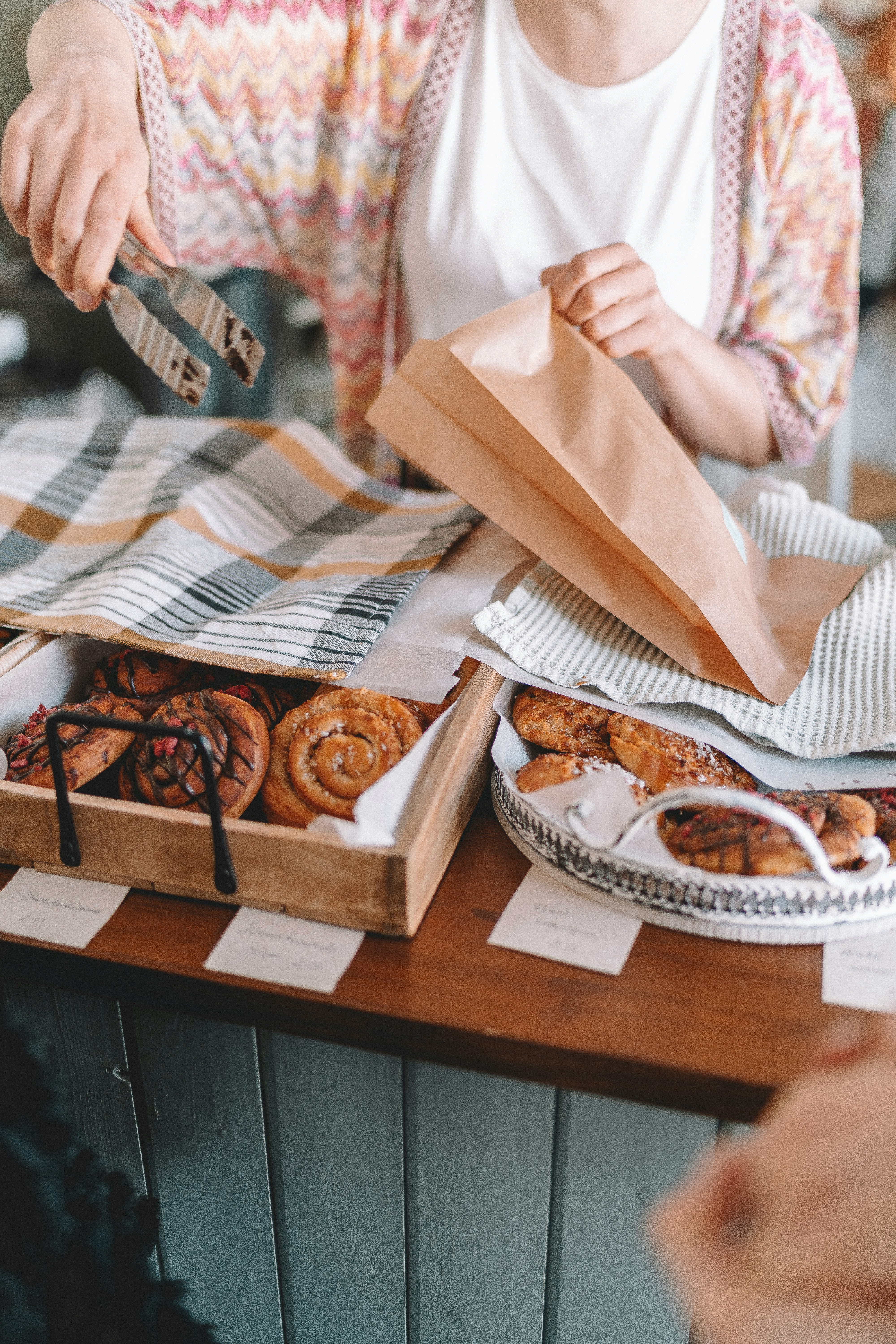 Bakery QR code example