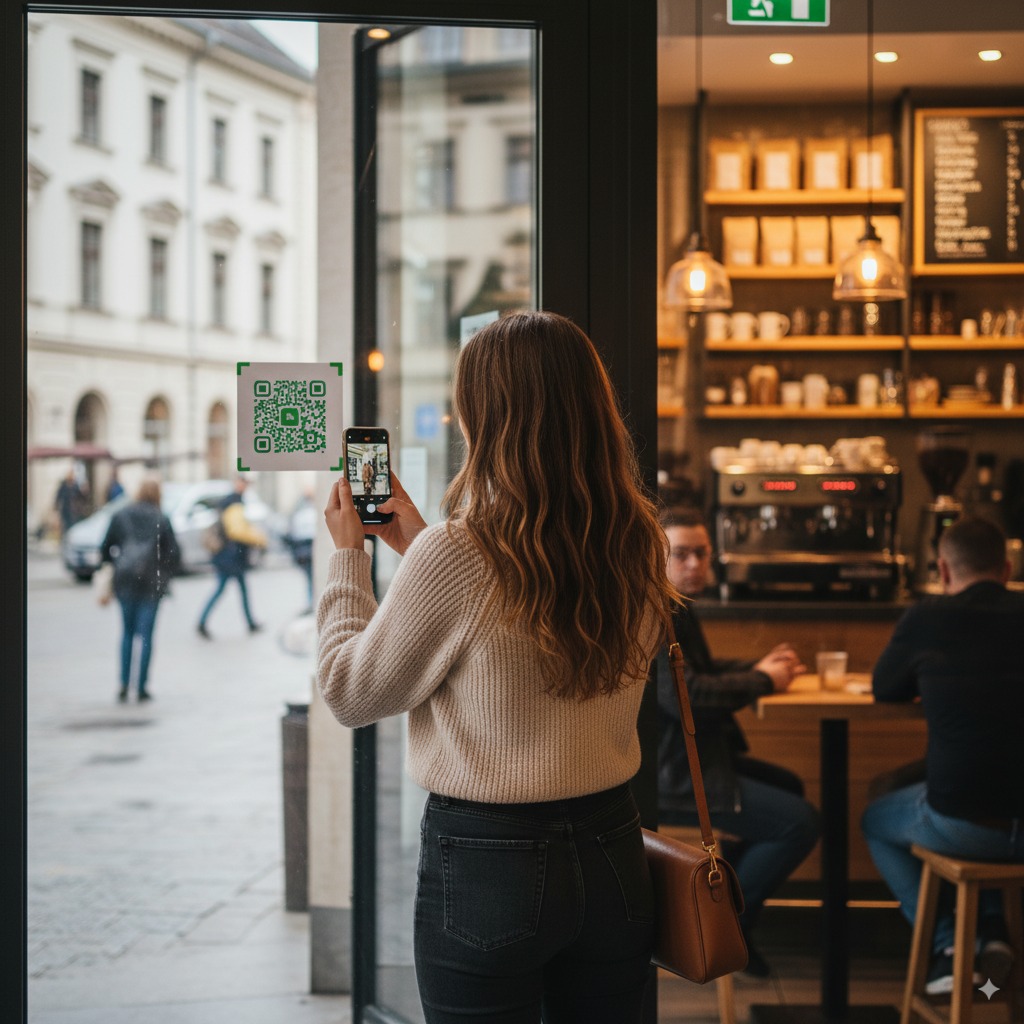 QR code survey for restaurants and food service